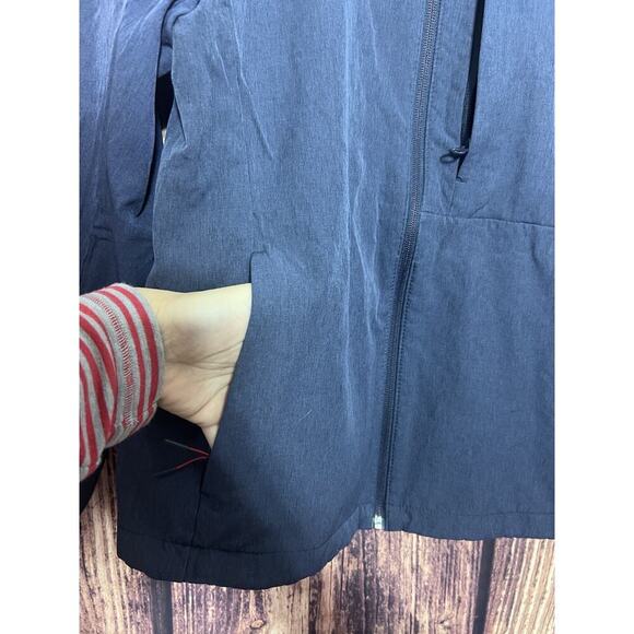 Chick-Fil-A Oobe Small Soft Shell Full Zip Jacket Navy Blue Employee Uniform - Picture 3 of 7